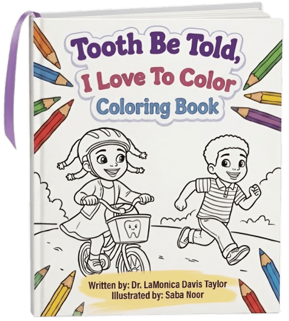 Tooth Be Told, I Love to Color Coloring Book