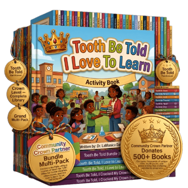 Community Crown Partner — Donates 500 or More Books